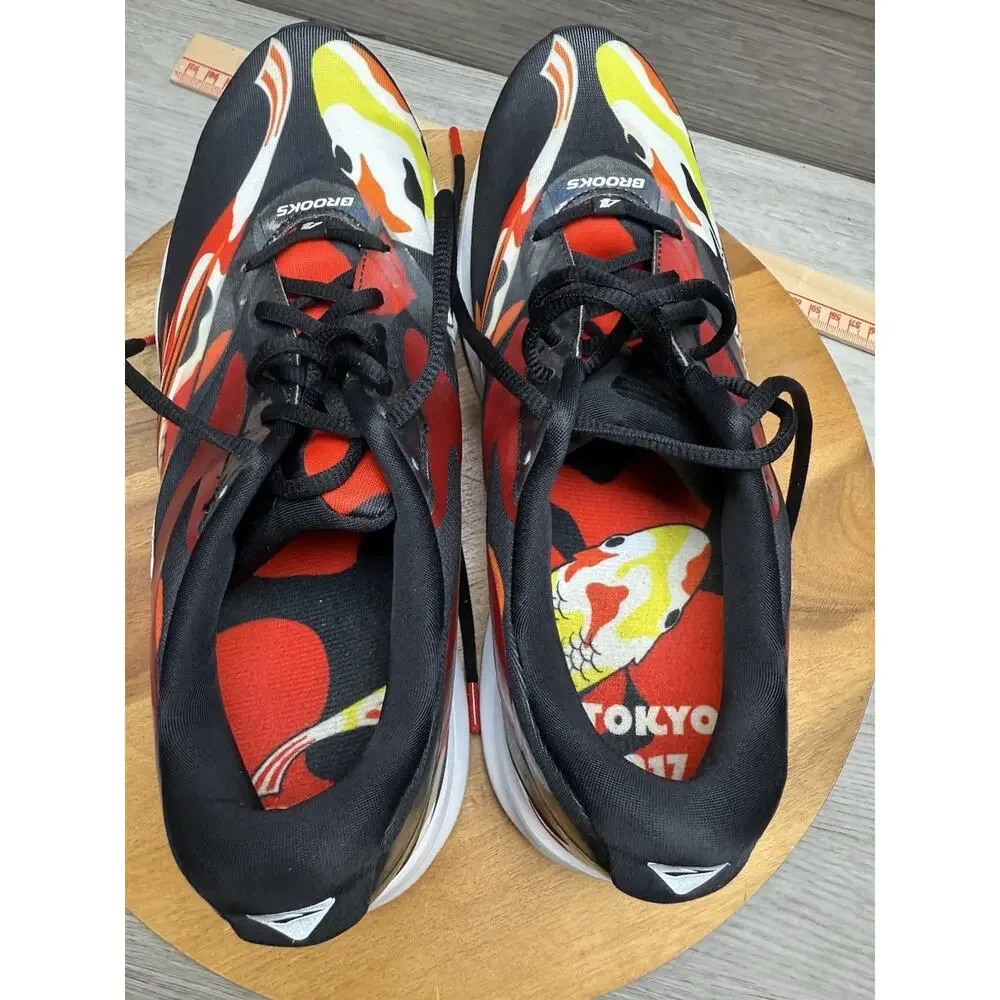 Brooks Launch 4 KOI Tokyo Marathon Limited Edition Running Shoes Rare Mens 10.